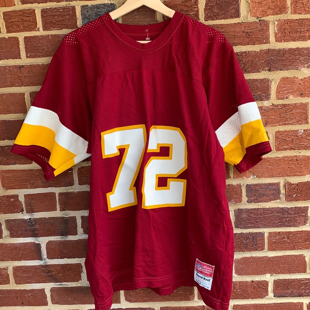 1970s sand knit Washington redskins nfl football jersey size xl